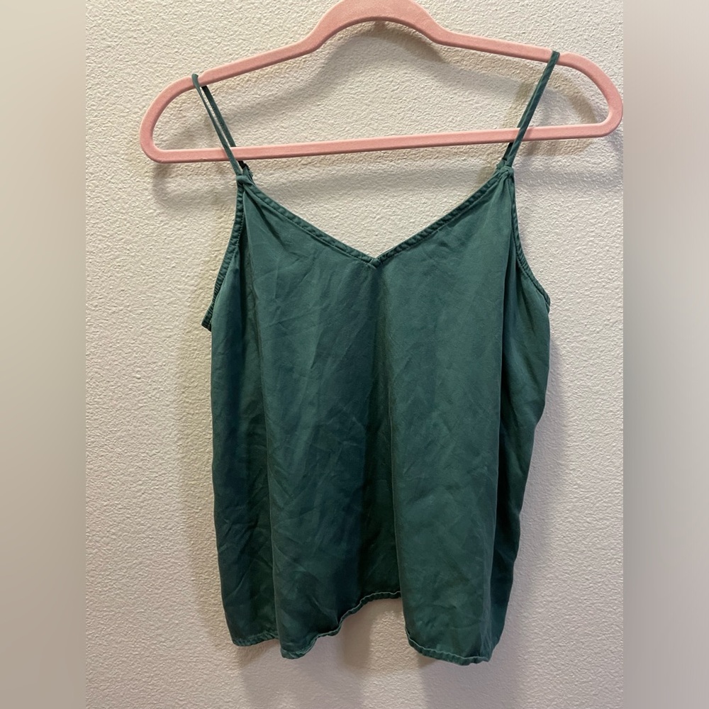 Green blouse